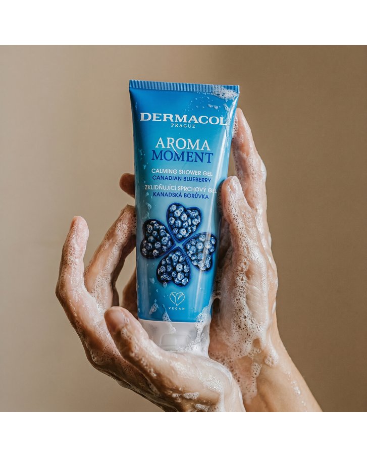 Aroma Moment Calming shower gel- Canadian blueberry