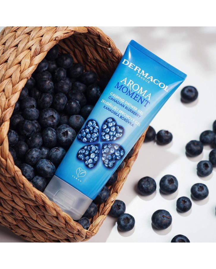 Aroma Moment Calming shower gel- Canadian blueberry