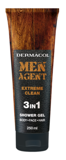 Men agent shower gel extreme clean