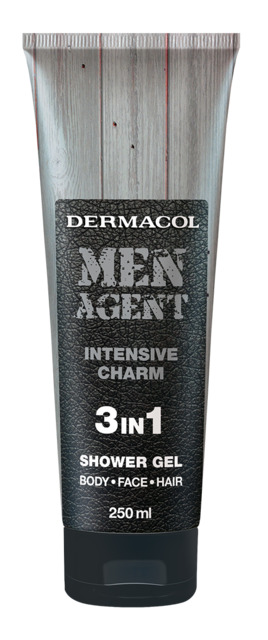 Men agent shower gel intensive charm