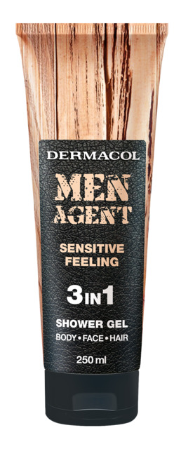 Men agent shower gel sensitive feeling
