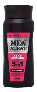 Men agent shower gel sexy sixpack