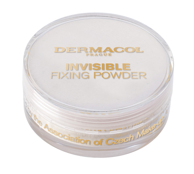 Invisible fixing powder